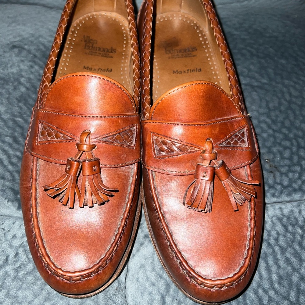 Allen Edmonds Maxfield loafers size 9 - Picture 11 of 12